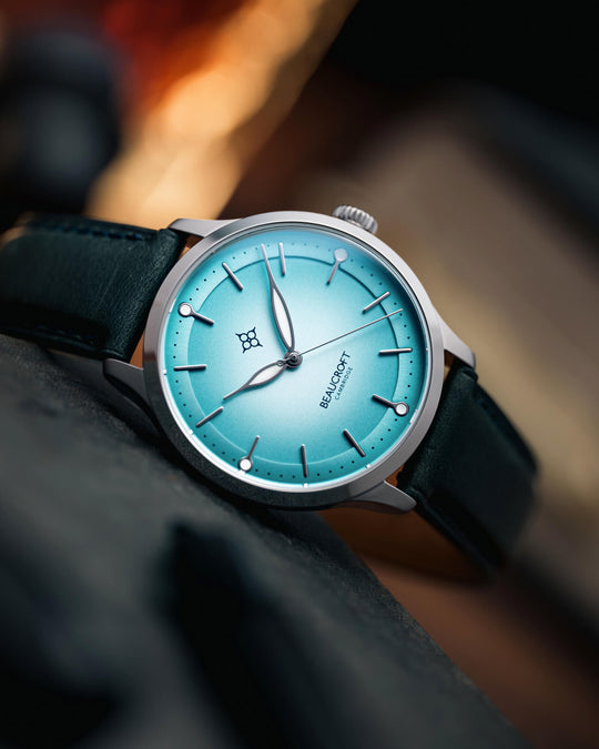 SEEKER ICE BLUE – Beaucroft Watches