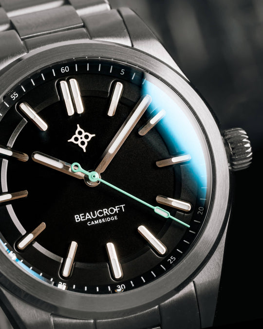 Watch with Genuine Black Obsidian Obsidian Men main image 2