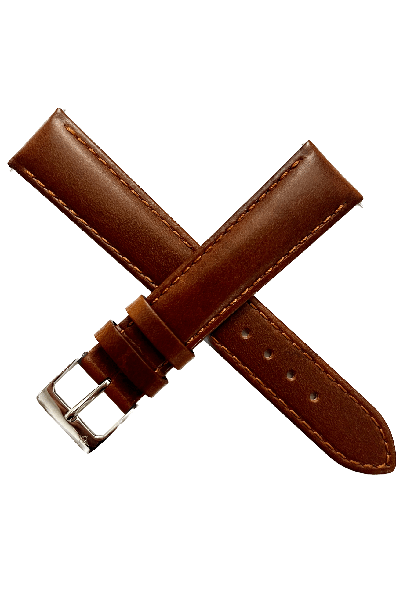 Vintage Brown Italian Leather Strap